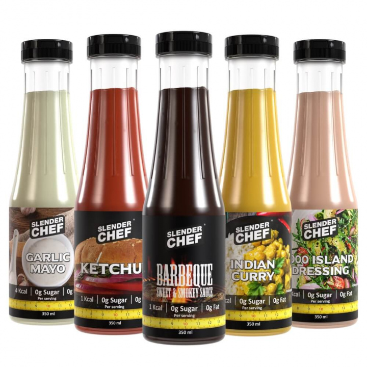 Slender Chef Sauce, 350 ml ryhmässä Ravintolisät & Elintarvikkeet / Elintarvikkeet / Kalorivapaat kastikkeet ja lisukkeet @ Tillskottsbolaget (SLENDERCHEF001)