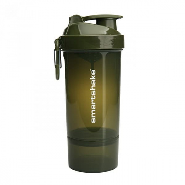 SmartShake Original2GO ONE, 800 ml (Army Green) ryhmässä Treenivälineet / Juomapullot & Shakerit @ Tillskottsbolaget (SMARTSHAKE002-2)