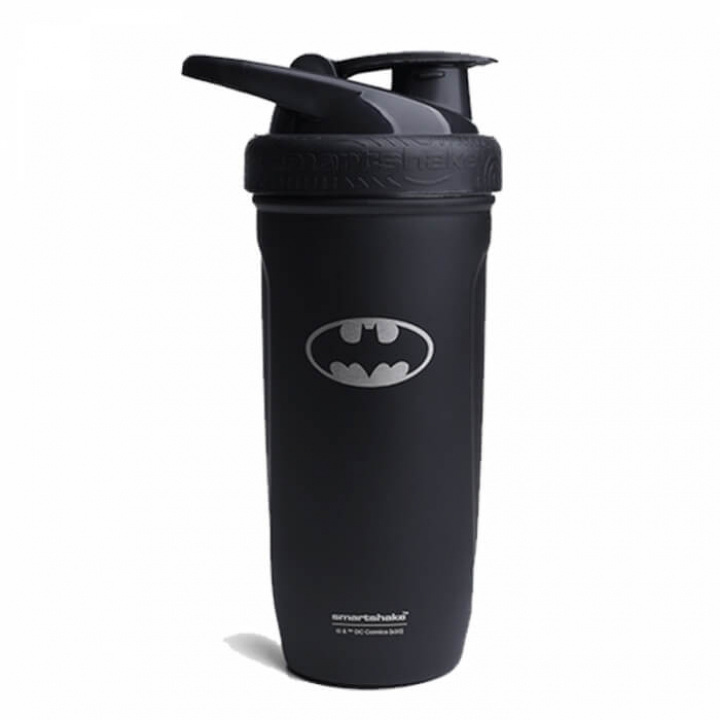 Smartshake DC Comics Reforce Stainless Steel, 900 ml (Batman) ryhmässä Treenivälineet / Juomapullot & Shakerit @ Tillskottsbolaget (SMARTSHAKE75321-2)