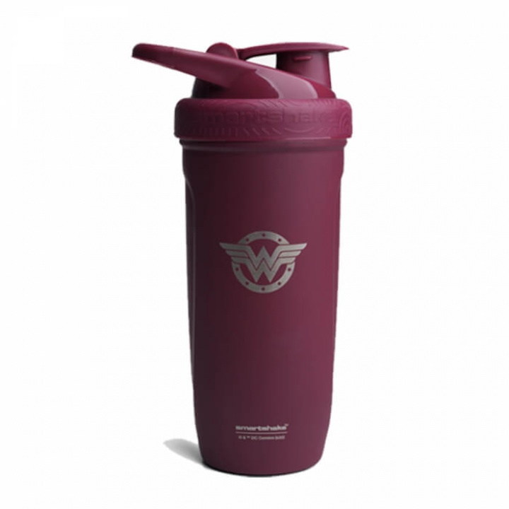 Smartshake DC Comics Reforce Stainless Steel, 900 ml (Wonder Woman) ryhmässä Treenivälineet / Juomapullot & Shakerit @ Tillskottsbolaget (SMARTSHAKE75321-4)