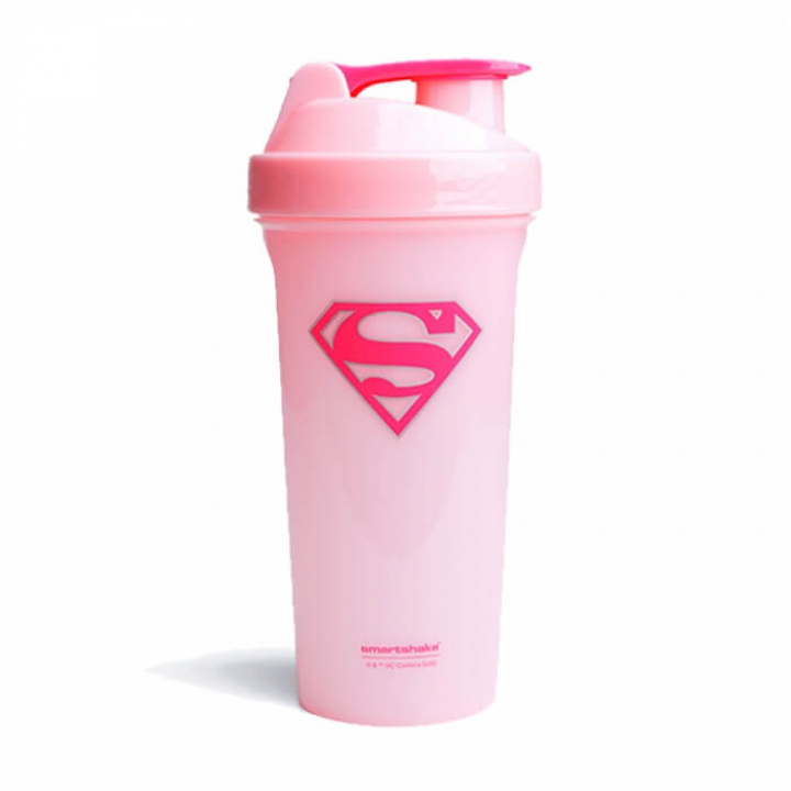 Smartshake DC Comics LITE, 800 ml (Supergirl) ryhmässä Treenivälineet / Juomapullot & Shakerit @ Tillskottsbolaget (SMARTSHAKE7904-3)