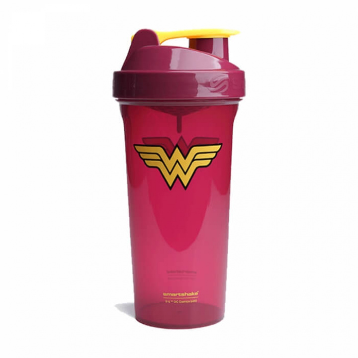 Smartshake DC Comics LITE, 800 ml (Wonder Woman) ryhmässä Treenivälineet / Juomapullot & Shakerit @ Tillskottsbolaget (SMARTSHAKE7904-5)