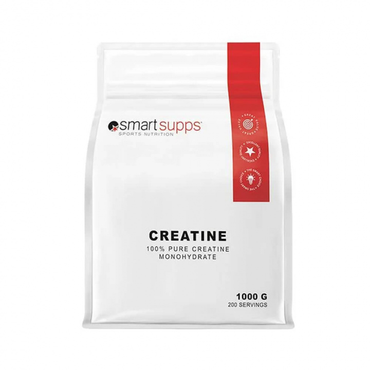 SmartSupps Creatine Monohydrate, 1000 g ryhmässä Ravintolisät & Elintarvikkeet / Kreatiini / Kreatiinimonohydraatti @ Tillskottsbolaget (SMARTSUPPS65734)