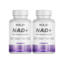 2 x SOLID Nutrition NAD+, 60 caps