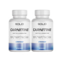 2 x SOLID Nutrition Carnitine, 90 tabs