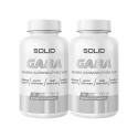 2 x SOLID Nutrition GABA, 90 caps