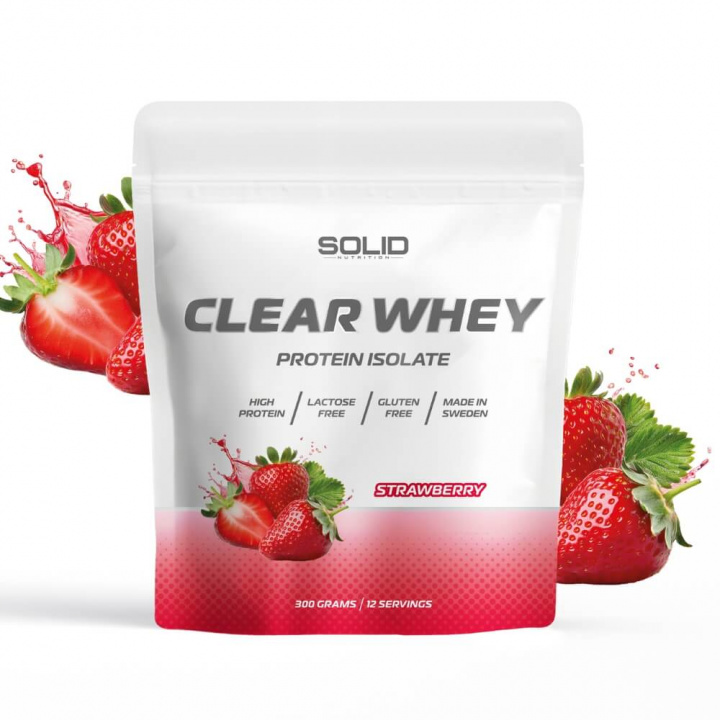 SOLID Nutrition Clear Whey, 300 g ryhmässä Ravintolisät & Elintarvikkeet / Proteiinijauhe / Clear Whey @ Tillskottsbolaget (SOLID56735)