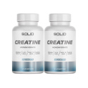 2 x SOLID Nutrition Creatine, 120 tabs