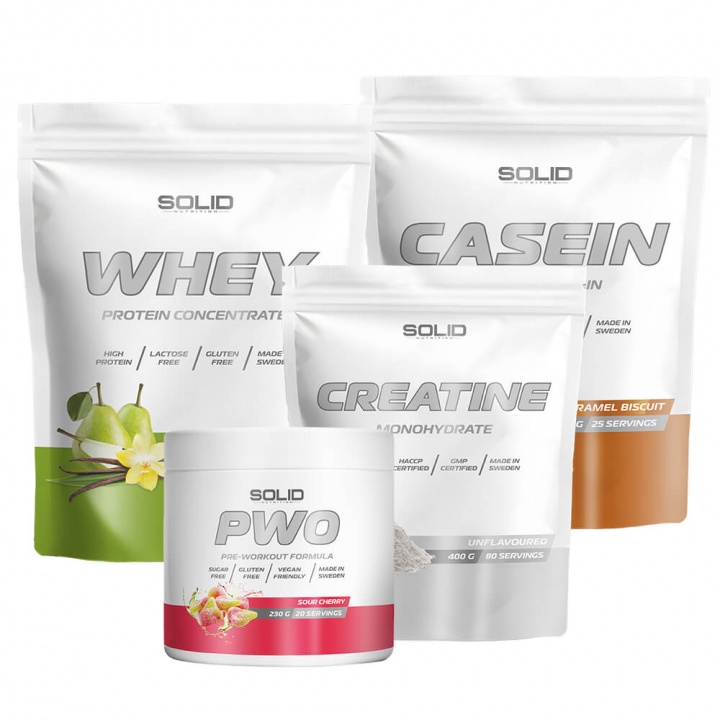 The Base Pack - Medium ryhmässä Ravintolisät & Elintarvikkeet / Kreatiini / Kreatiinimonohydraatti @ Tillskottsbolaget (SOLID65657343)