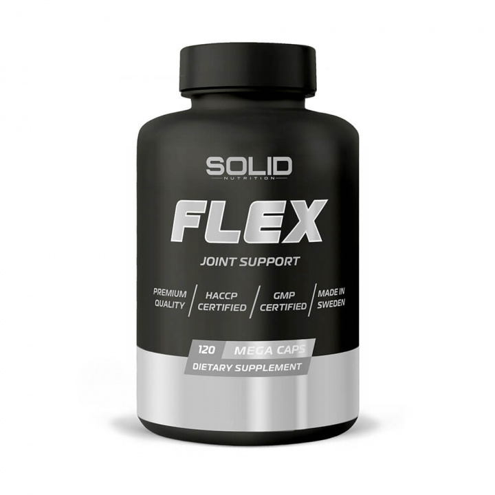 SOLID Nutrition BLACK LINE Flex, 120 mega caps ryhmässä Teematuotteet / Gluteenittomat Ravintolisät @ Tillskottsbolaget (SOLID65673)