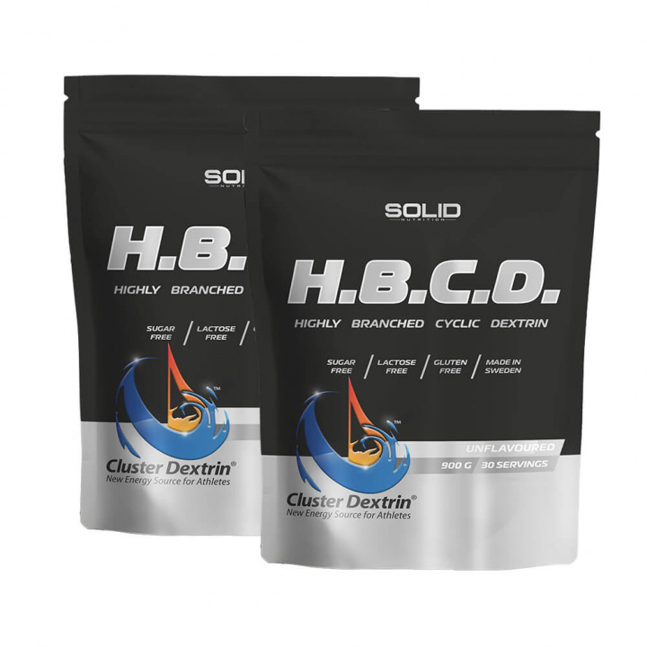 2 x SOLID Nutrition BLACK LINE H.B.C.D, 900 g ryhmässä Ravintolisät & Elintarvikkeet / Hiilihydraatit / Highly Branched Cyclic Dextrin @ Tillskottsbolaget (SOLID657333)