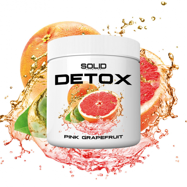 SOLID Nutrition Detox, 360 g (Pink Grapefruit) ryhmässä Ravintolisät & Elintarvikkeet / Terveystuotteet / Detox @ Tillskottsbolaget (SOLID67325-2)