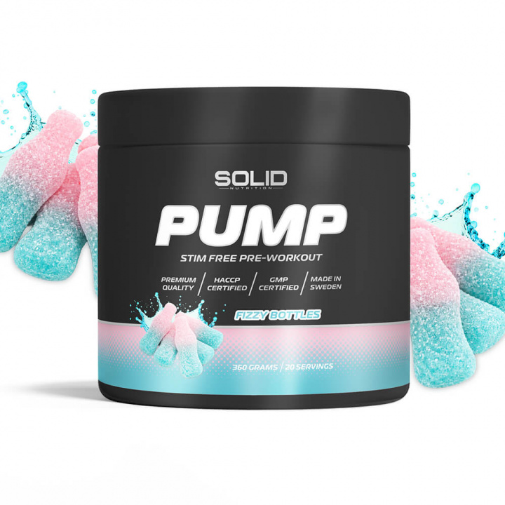 SOLID Nutrition BLACK LINE Pump, 360 g ryhmässä Ravintolisät & Elintarvikkeet / Suorituskyvyn parantajat / Pumppu @ Tillskottsbolaget (SOLID7532)