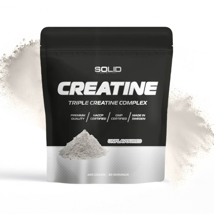 SOLID Nutrition BLACK LINE Creatine, 400 g ryhmässä Ravintolisät & Elintarvikkeet / Kreatiini / Kreatiini sekoitukset @ Tillskottsbolaget (SOLID75990)