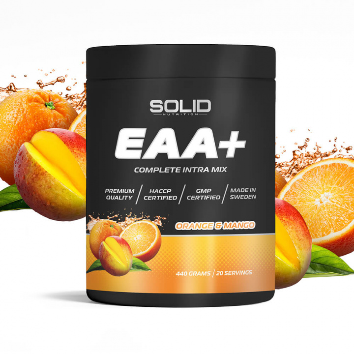 SOLID Nutrition BLACK LINE EAA+, 440 g ryhmässä Ravintolisät & Elintarvikkeet / Suorituskyvyn parantajat / Intra-Workout @ Tillskottsbolaget (SOLID768435)