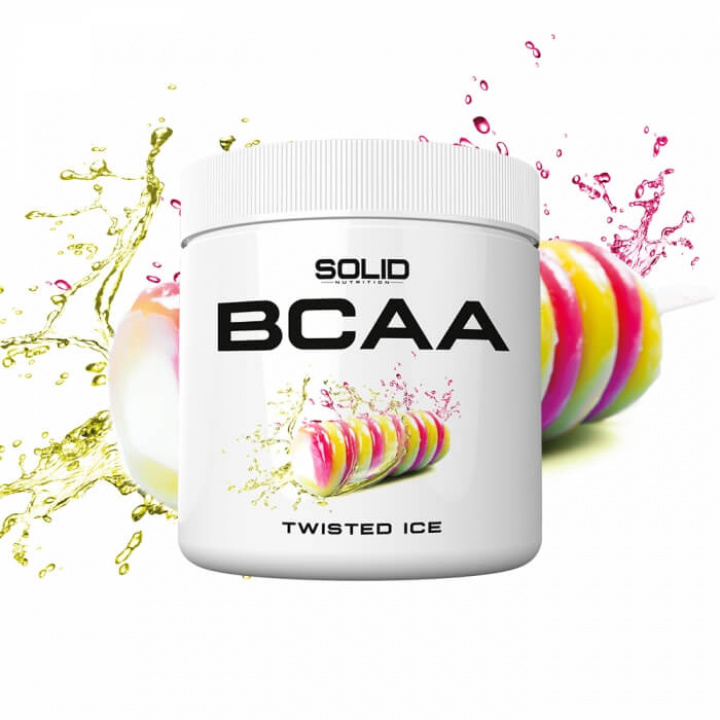 SOLID Nutrition BCAA, 300 g (Twisted Ice) ryhmässä Ravintolisät & Elintarvikkeet / Aminohapot / BCAA @ Tillskottsbolaget (SOLIDTWISTED)