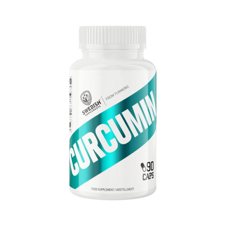 Swedish Supplements Curcumin, 90 caps ryhmässä Ravintolisät & Elintarvikkeet / Terveystuotteet / Kurkumiini @ Tillskottsbolaget (SS6497)