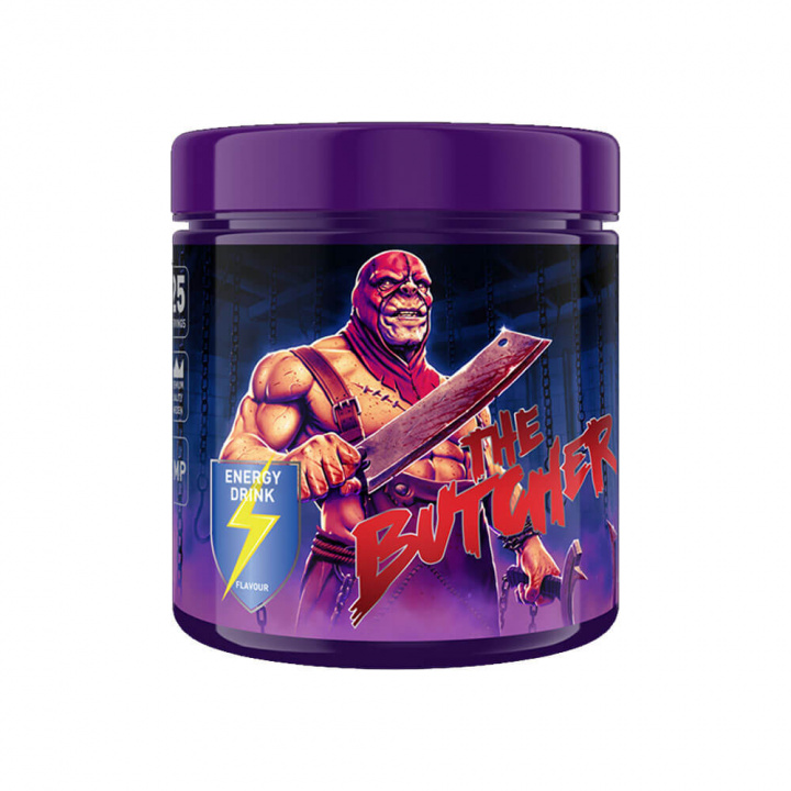 Swedish Supplements The Butcher, 425 g (Energy Drink) ryhmässä Ravintolisät & Elintarvikkeet / Suorituskyvyn parantajat / Pre-Workout / PWO @ Tillskottsbolaget (SS76845-1)