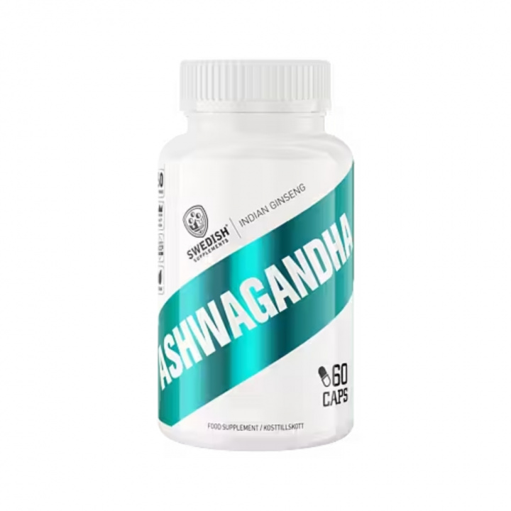 Swedish Supplements Ashwagandha, 60 caps ryhmässä Ravintolisät & Elintarvikkeet / Terveystuotteet / Adaptogeenit @ Tillskottsbolaget (SS843)