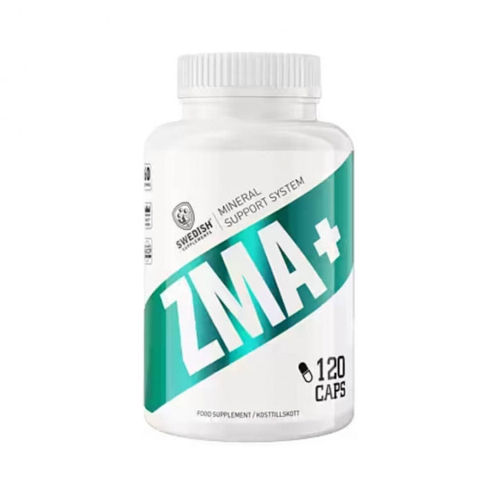Swedish Supplements ZMA+, 120 caps ryhmässä Ravintolisät & Elintarvikkeet / Terveystuotteet / Uni @ Tillskottsbolaget (SS87221)