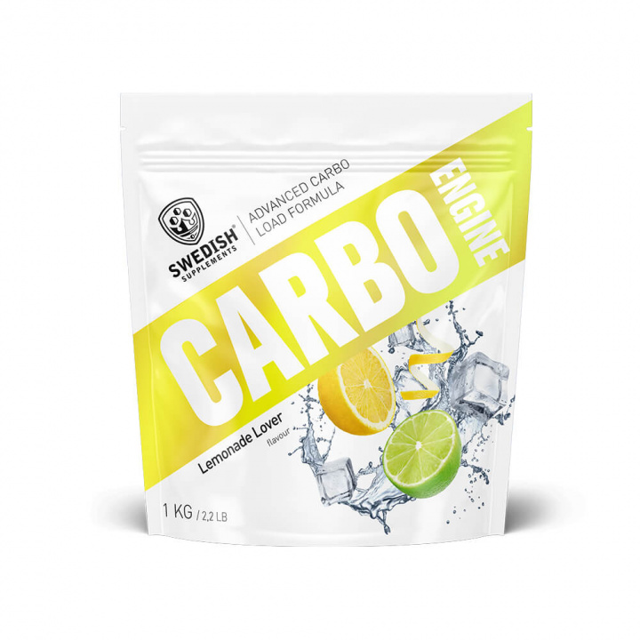 Swedish Supplements Carbo Engine, 1 kg (Lemonade Lover) ryhmässä Ravintolisät & Elintarvikkeet / Hiilihydraatit / Nopeat hiilihydraatit @ Tillskottsbolaget (SSCERSL)