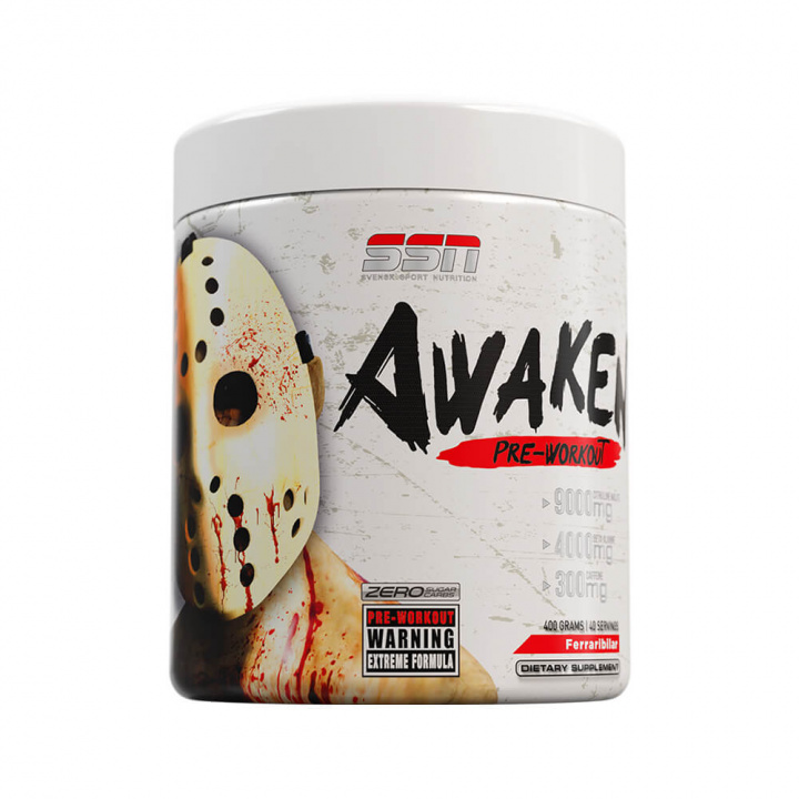 SSN Awaken PWO, 400 g (Ferraribilar) ryhmässä Ravintolisät & Elintarvikkeet / Suorituskyvyn parantajat / Pre-Workout / PWO @ Tillskottsbolaget (SSN001-4)