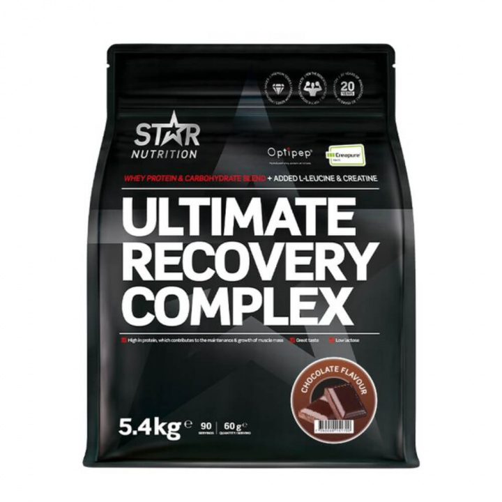 Star Nutrition Ultimate Recovery Complex, 5,4 kg (Chocolate) ryhmässä Ravintolisät & Elintarvikkeet / Suorituskyvyn parantajat / Jälkiharjoitus @ Tillskottsbolaget (STAR85694-5)