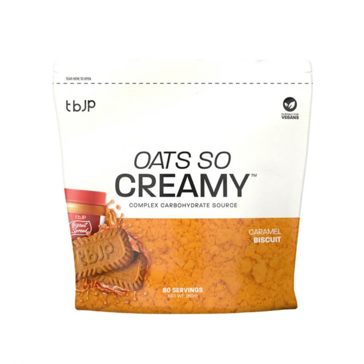 Trained By JP Oats So Creamy, 2 kg ryhmässä Teematuotteet / Vegaaniset ravintolisät @ Tillskottsbolaget (TBJP6149)