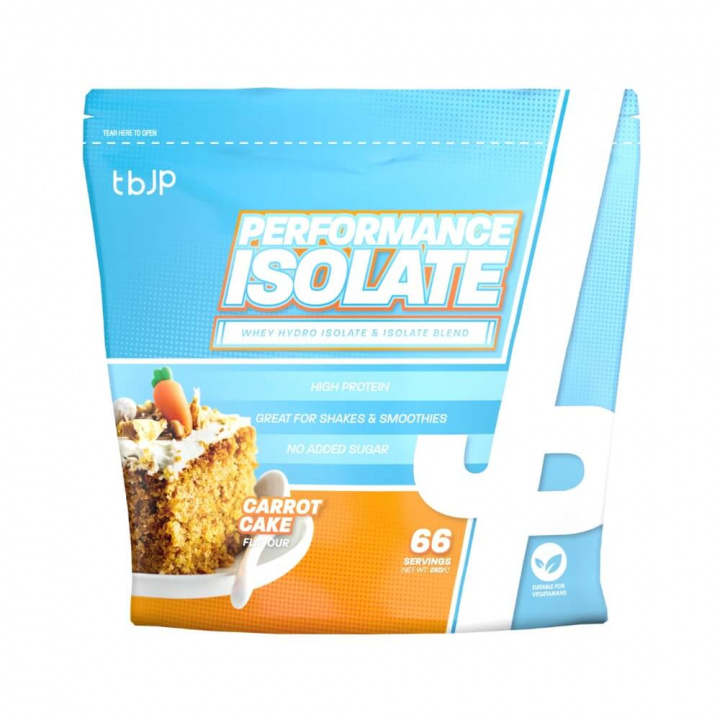 Trained By JP Performance Isolate, 2 kg ryhmässä Ravintolisät & Elintarvikkeet / Proteiinijauhe / Isolaattiproteiini @ Tillskottsbolaget (TBJP85632)