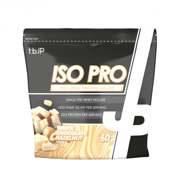 Trained By JP IsoPro, 60 serv. ryhmässä Ravintolisät & Elintarvikkeet / Proteiinijauhe / Isolaattiproteiini @ Tillskottsbolaget (TBJP8846)