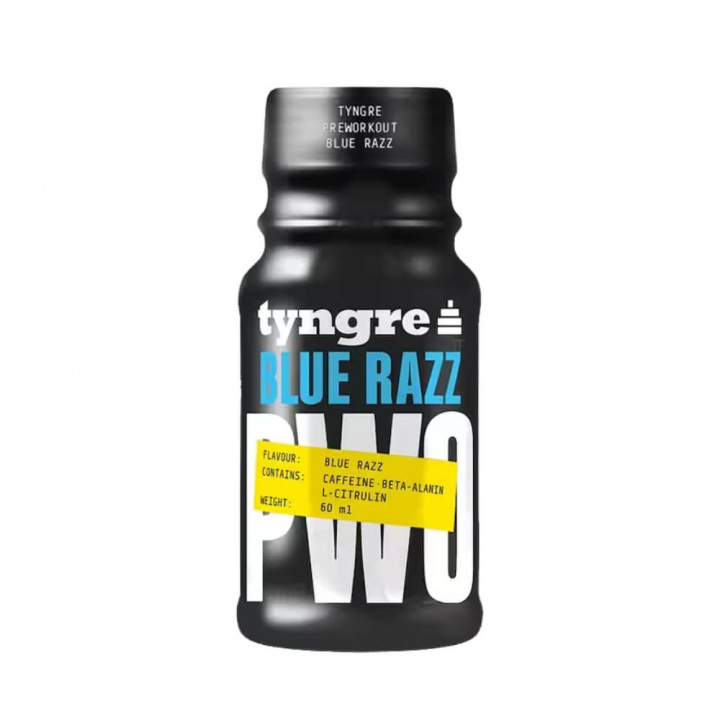 Tyngre PWO Shot, 60 ml ryhmässä Ravintolisät & Elintarvikkeet / Suorituskyvyn parantajat / Pre-Workout / PWO @ Tillskottsbolaget (TYNGRE62945)