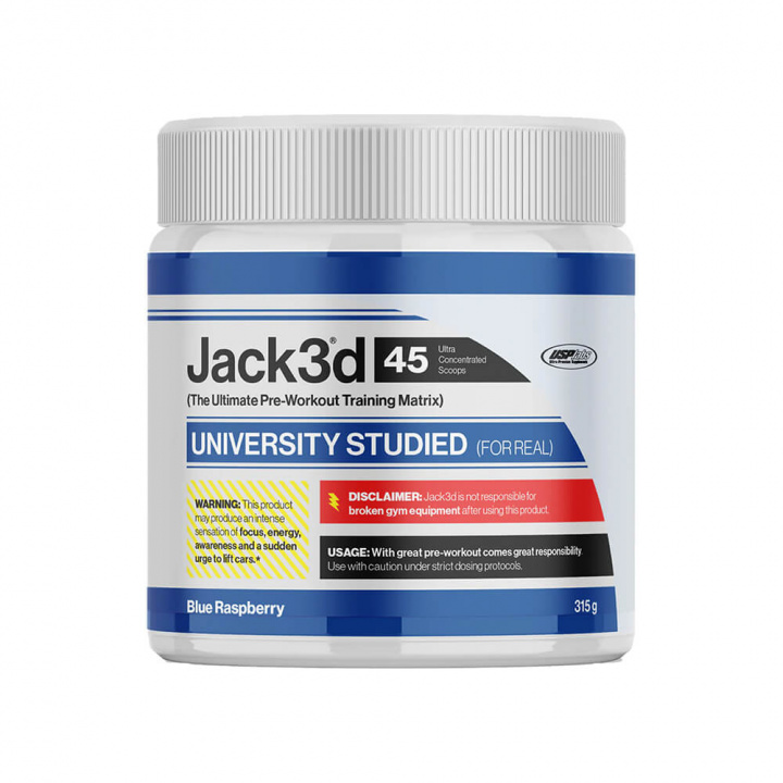 USP Labs Jack3d Advanced, 45 serv. (Blue Raspberry) ryhmässä Ravintolisät & Elintarvikkeet / Suorituskyvyn parantajat / Pre-Workout / PWO @ Tillskottsbolaget (USPLABS684-4)