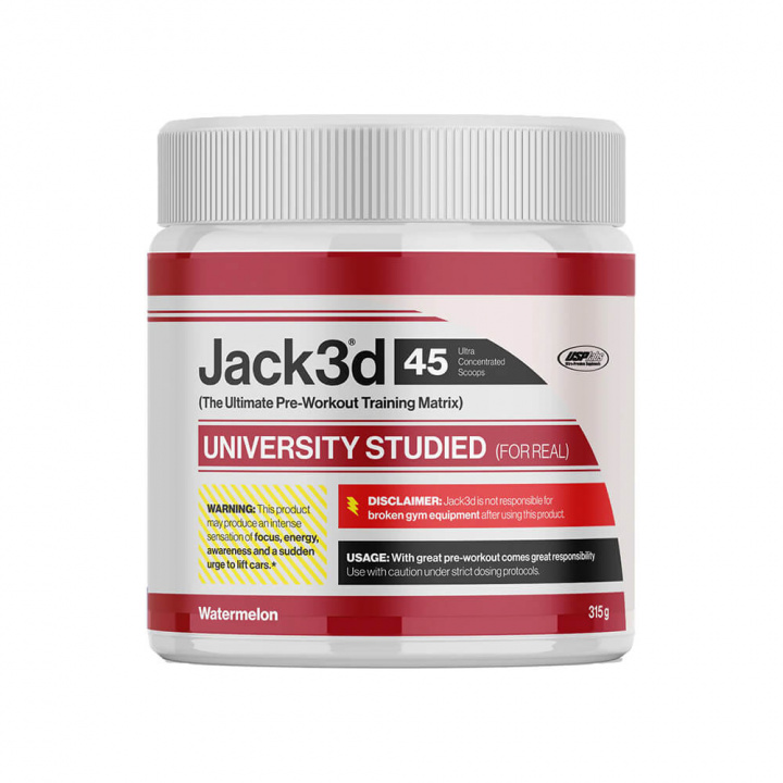 USP Labs Jack3d Advanced, 45 serv. (Watermelon) ryhmässä Ravintolisät & Elintarvikkeet / Suorituskyvyn parantajat / Pre-Workout / PWO @ Tillskottsbolaget (USPLABS684-5)