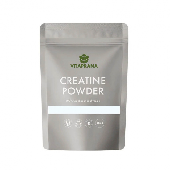 Vitaprana Creatine Powder, 300 g ryhmässä Ravintolisät & Elintarvikkeet / Kreatiini / Kreatiinimonohydraatti @ Tillskottsbolaget (VITAPRANA65733)