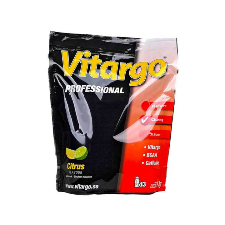 Vitargo Professional, 1 kg (Citrus) ryhmässä Ravintolisät & Elintarvikkeet / Hiilihydraatit / Nopeat hiilihydraatit @ Tillskottsbolaget (VITARGO748-1)