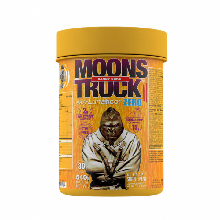Zoomad Labs Moonstruck Zero Pump PWO, 540 g (Candy Coke) ryhmässä Ravintolisät & Elintarvikkeet / Suorituskyvyn parantajat / Stimulantiton PWO @ Tillskottsbolaget (ZOOMAD8694-2)