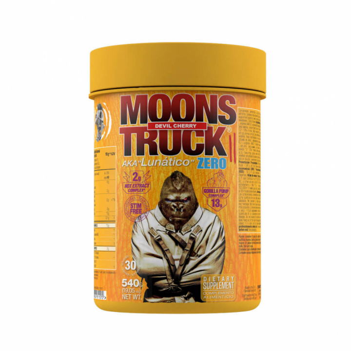 Zoomad Labs Moonstruck Zero Pump PWO, 540 g (Devil Cherry) ryhmässä Ravintolisät & Elintarvikkeet / Suorituskyvyn parantajat / Stimulantiton PWO @ Tillskottsbolaget (ZOOMAD8694-3)